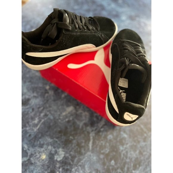 Puma Smash Fun Youth 5.5C Black Sneakers Size 5.5C. - Picture 5 of 8